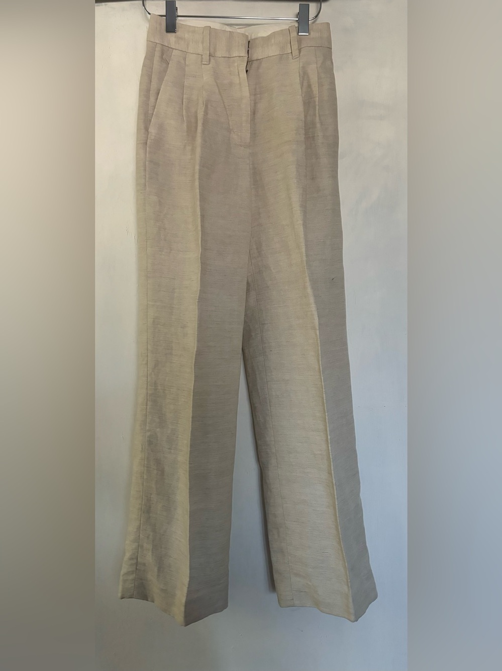 Aritzia Effortless Wide-Leg Linen Pants